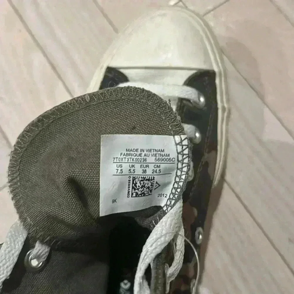 Custom Chuck Taylor All Star Lift Platform Camouflage - Picture 6 of 6